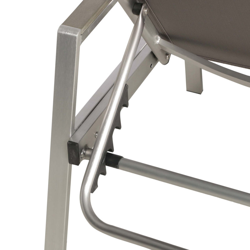 Ensemble de chaises longues en aluminium Oxton