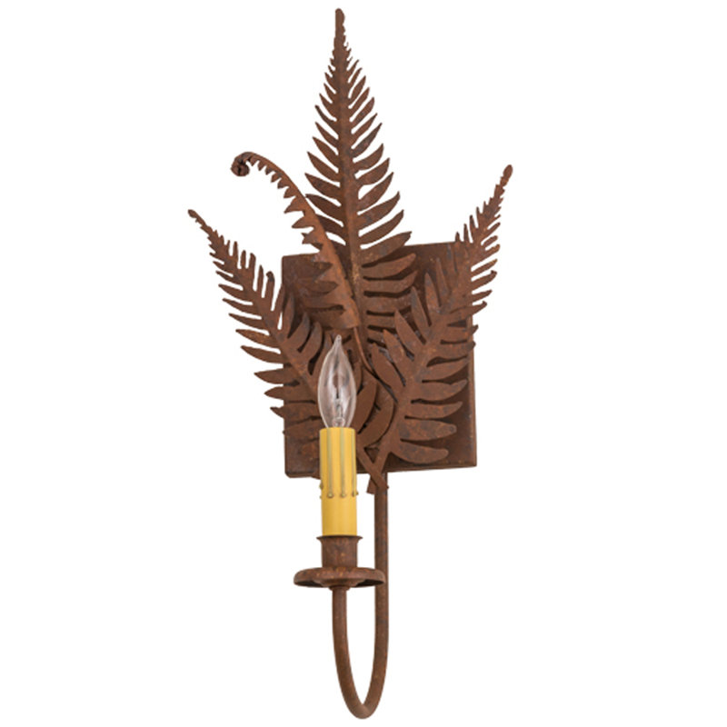 Rustic Lodge 1 - Light Candle Wall Light