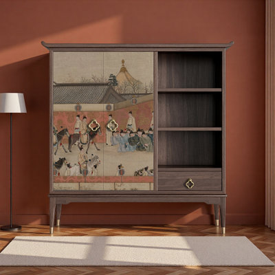 Buffet de luxe chinois de style rétro