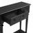 Retro Console Table with 4 Drawers and Open Shelf, perfect for Entryways, Living Rooms-1786925142