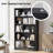 5 Tier Bookcase Modern Wood Bookshelf-730095802-730095813
