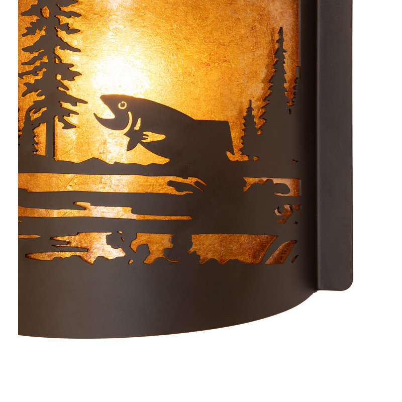 1 - Light Flush Mounted Sconce