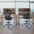Sweetcrispy Drafting Tall Office Chair Ergonomic High Desk Chair with Flip-up Armrests-425970522-425970523