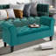 Banc de rangement avec accoudoirs roulés Classic