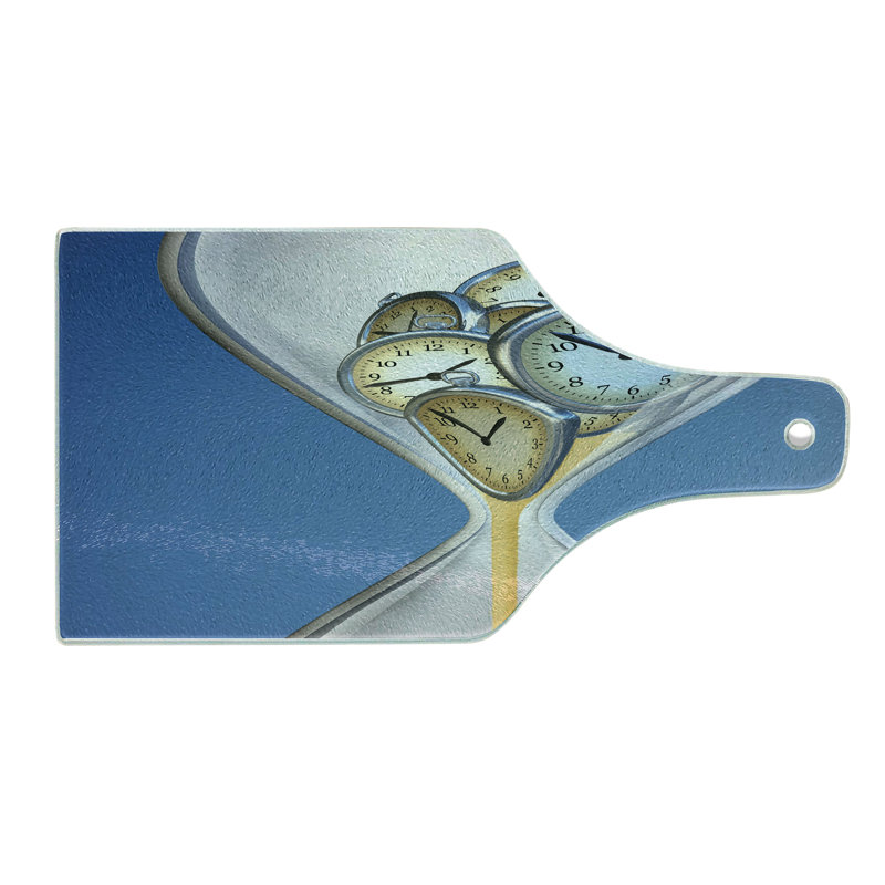 Horloge de planche à découper Ambesonne
