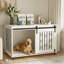 Table de bout moderne avec porte coulissante pour chien