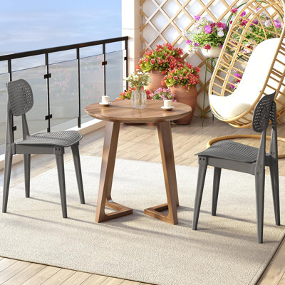 Chaises de cuisine en plastique Recaceik