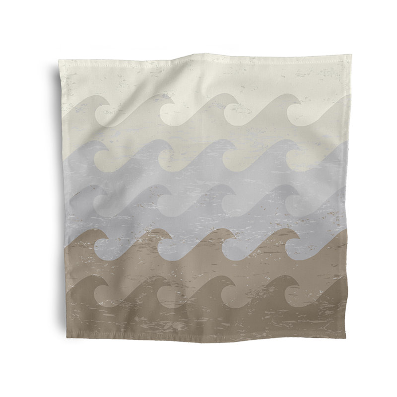 Leviner Deep Sea Napkins, Grey