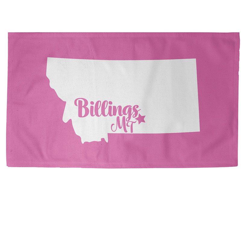 Tapis zone rose billings montana, Rectangle 2 pi x 3 pi