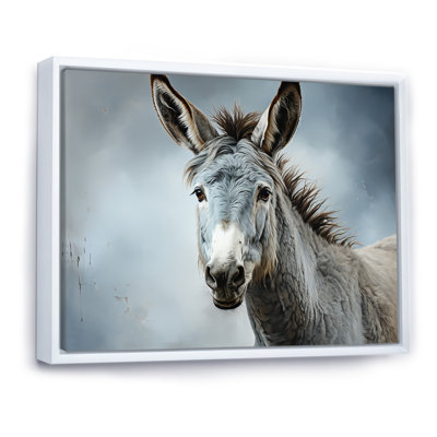 " Sophisticated Donkey Portrait III "