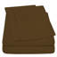4 pièces: Ensemble de draps en microfibre de rayonne - ultra doux, respirant et infroissable-128960696