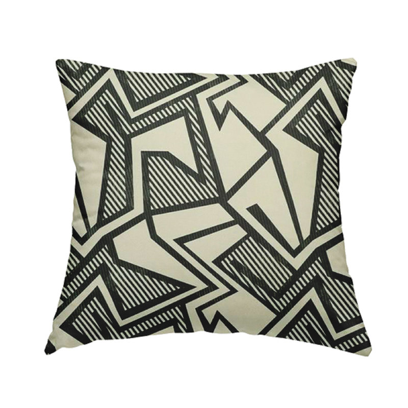 Evie-Lou Abstract Square Cushion, 43cm H x 43cm W x 5cm D