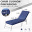 Ensemble de 2 chaises longues pour l'extérieur-332993838
