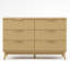 Commode double 6 tiroirs, l 47,2 po-234509552