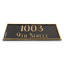 Plaque d’adresse murale sur 2 lignes Classic-23378729-23378741