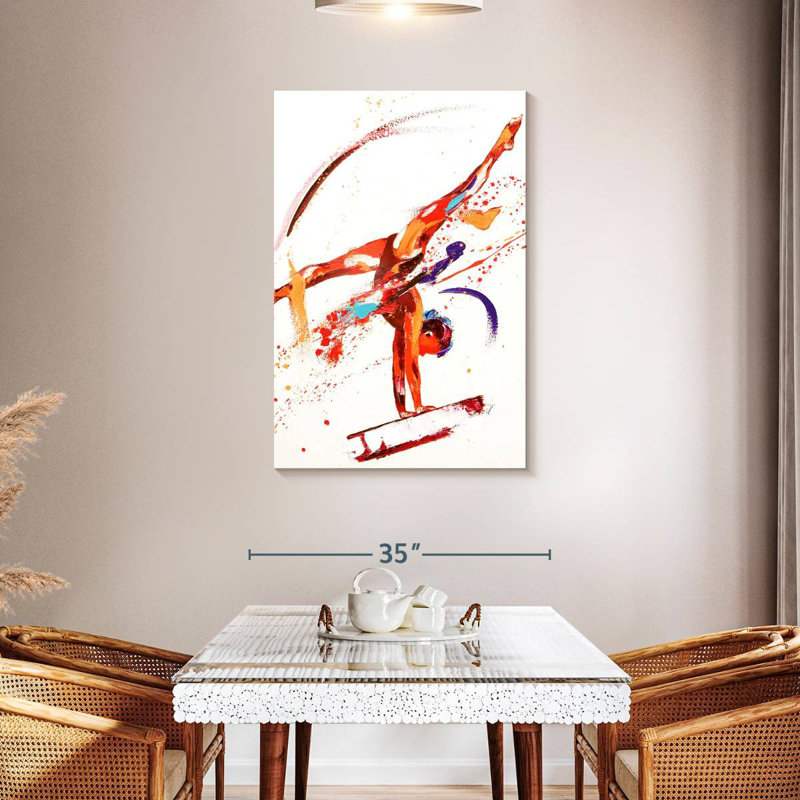 Sireci Gymnast I, 45" H x 30" W