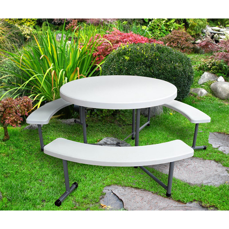 48'' Circular Portable Folding Table