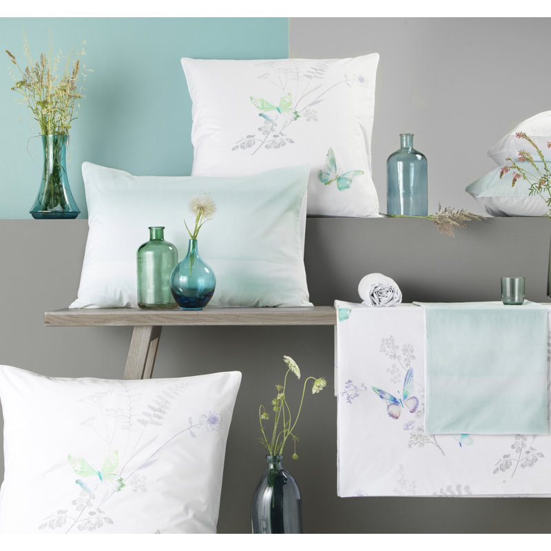Housse de couette en coton pima Lagon, Housse de couette grand
