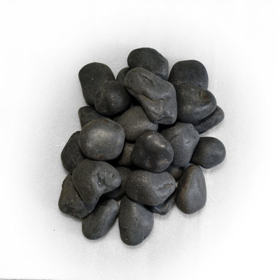 Star Black Decorative Landscaping Stones 5-8cm 22Lb Bag