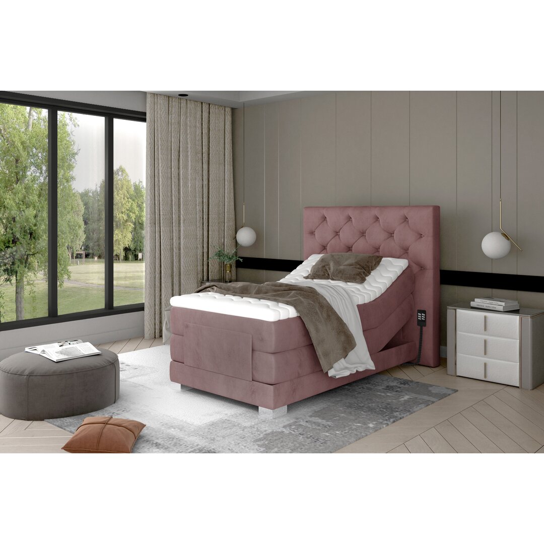 Boxspringbett Gimbya mit Topper