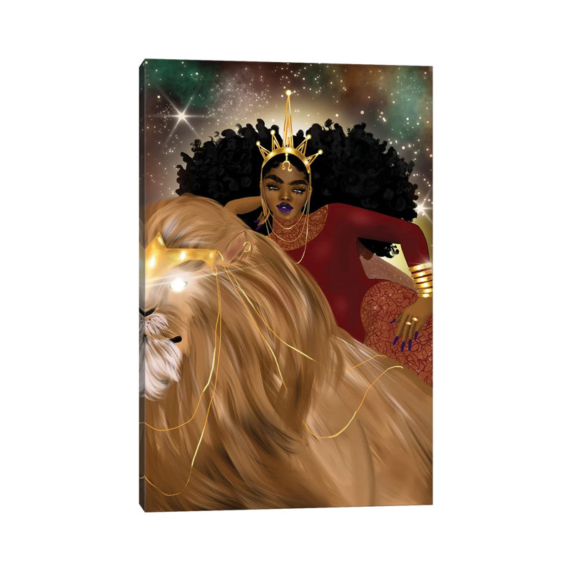 A Regal Story - Print on Canvas, Wrapped Canvas, 101.6 cm H x 66.04 cm W x 3.175 cm D