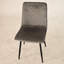 Set of 4 Velvet Upholstered Diamond-Quilted Dining Chair-918844071