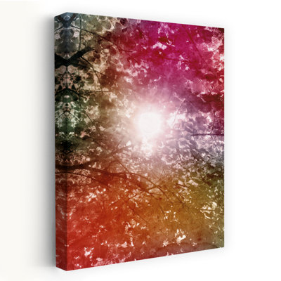 Contemporary Art Classic Organic Peaceful Nature Landscape Wall Art by Angelo Cerantola - Wrapped Canvas Print