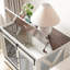 Grand meuble de cage de grange avec cloison amovible et panneau supérieur réversible-662631629