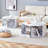 Hexagonal MDF Coffee Table Set-66751566