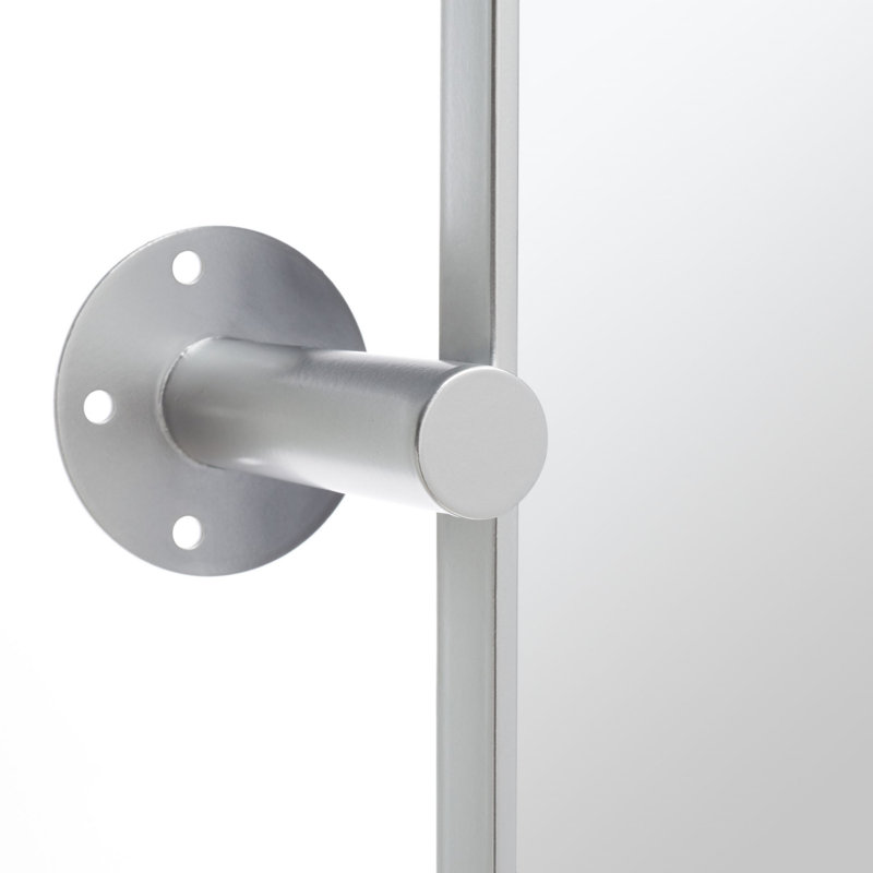 Miroir d'appoint Evvie, Argent