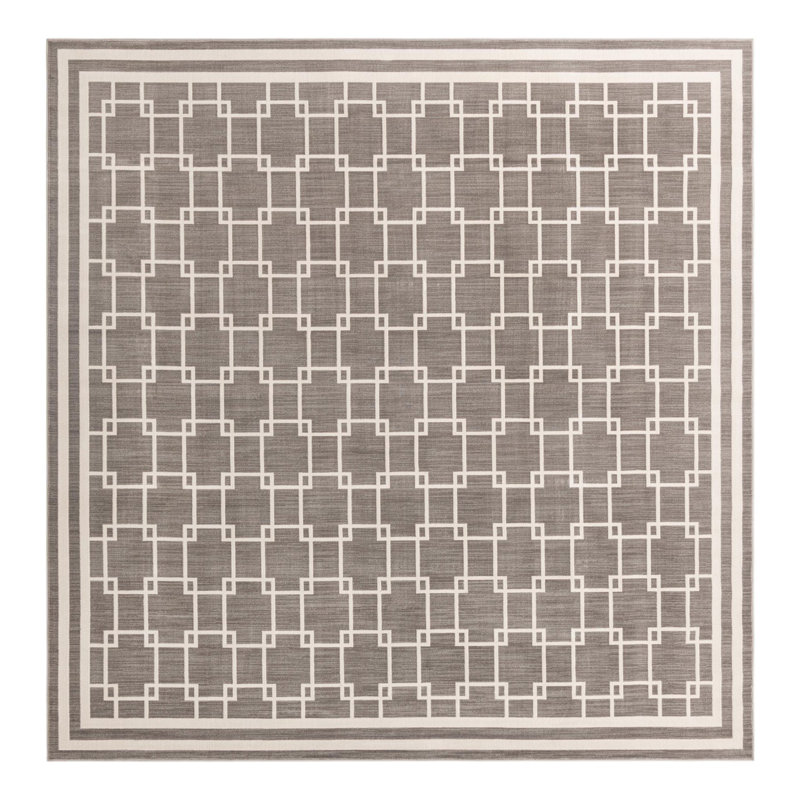 Jill Zarin Metropolitan Uptown Rug Gray, Square 10'