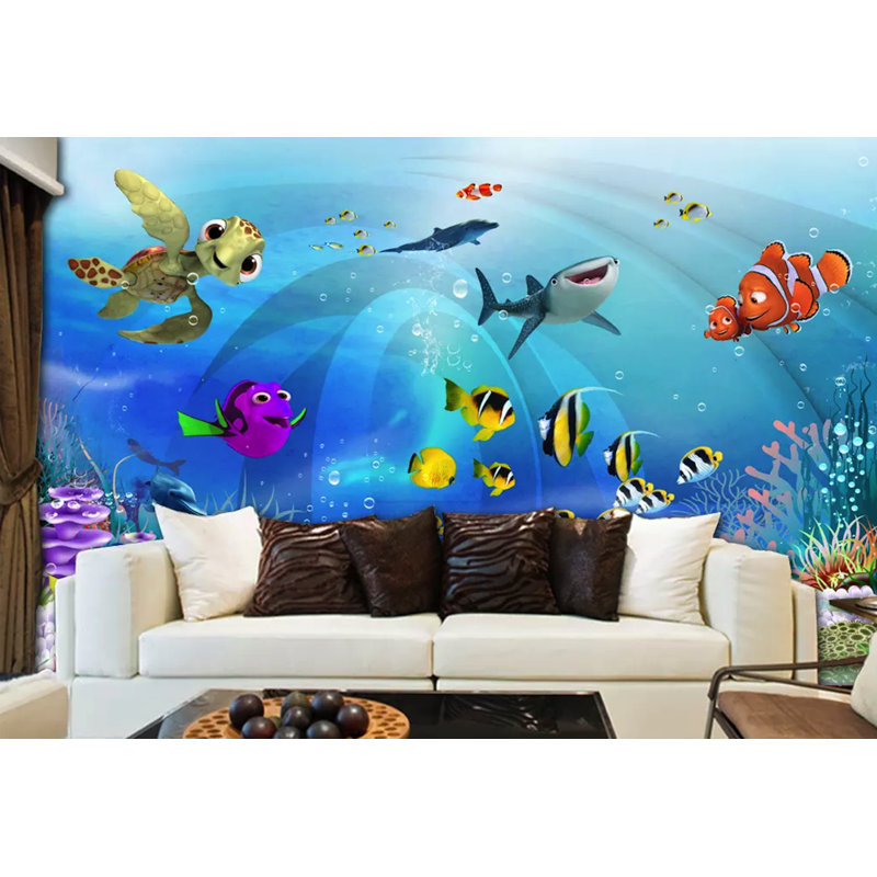 Lilia Peel & Stick Floral Wall Mural, 55" W x 35" L