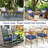 Ebern Designs 2 - Piece Outdoor Replacement Seat Cushion Cover-914707528-914707534