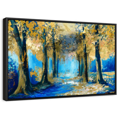 «Abstract Forest», reproduction sur toile