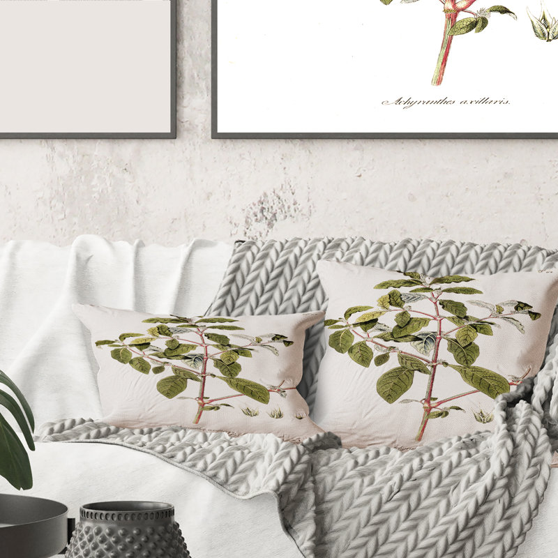 American Flora IV Rectangular Pillow Cover & Insert