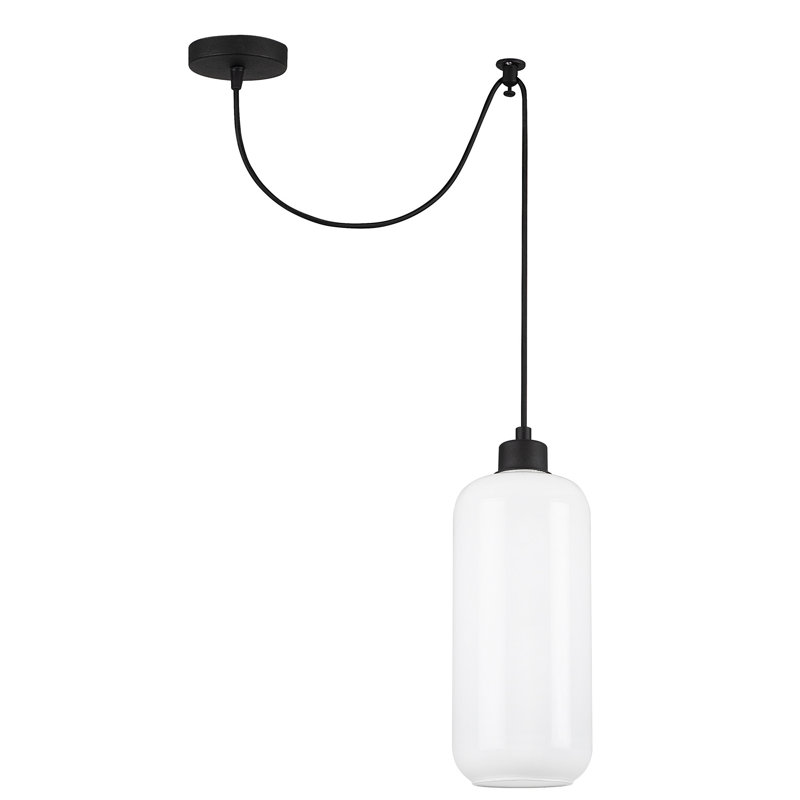 1 - Light Black Single Pendant