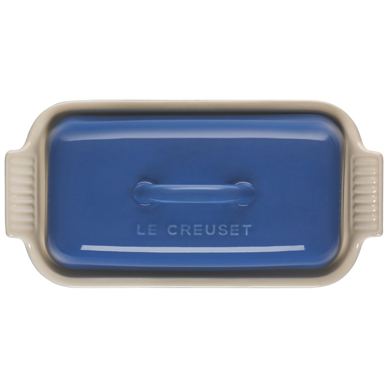 Stoneware Butter Dish, Marseille