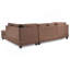 Canapé modulaire Malone G632B-SC (sans repose-pieds), chocolat-1655982852-1655982875