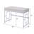 Jaiswal Contemporary 44"L Rectangular Vanity Desk with Mirror and USB-824858257