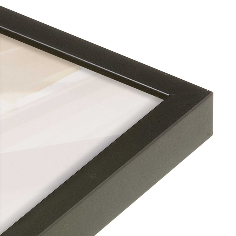 «Tranquil Eearth Reverie I», reproduction, H 11 po x l 9 po, Cadre noir satiné
