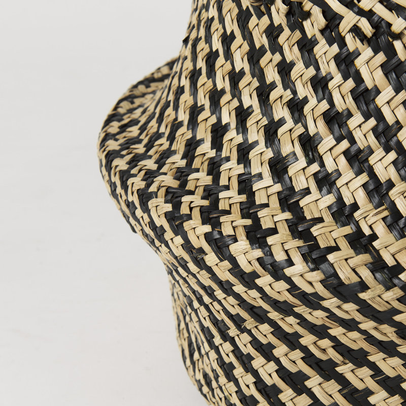Joss & Main Zeppa Seagrass Decorative Basket
