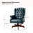 Swain 46.5'' H Traditional  Faux Leather Executive Chair with Solid Wood Base and Tufted Back-8319877