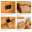 Ensemble de canapé inclinable, canapé modulaire inclinable à 4 places avec appui-tête réglable et inclinaison électrique, cuir respirant avec console de rangement et ports USB