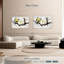 Canaris sur une branche sur toile-1735441230