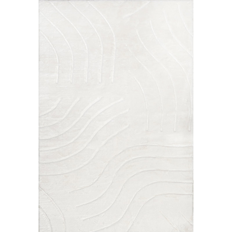 Camari SuperiorWash Contemorary Faux Rabbit Machine Washable Area Rug, Rectangle 3' x 5'