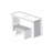 Carilla Wood 17.72" Dining Bench and Table Set