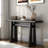 Elegant Console Table With Geometric Silhouette-577700736