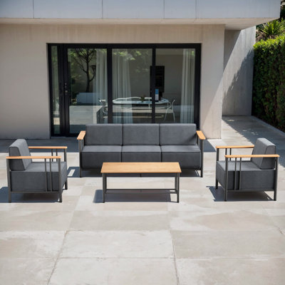 Ensemble de conversation avec table basse Coan