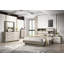 Lit gemme de style moderne en bois