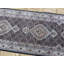 Tapis de couloir brun noué à la main de conception unique 2 pi 9 po x 12 pi Harrogate